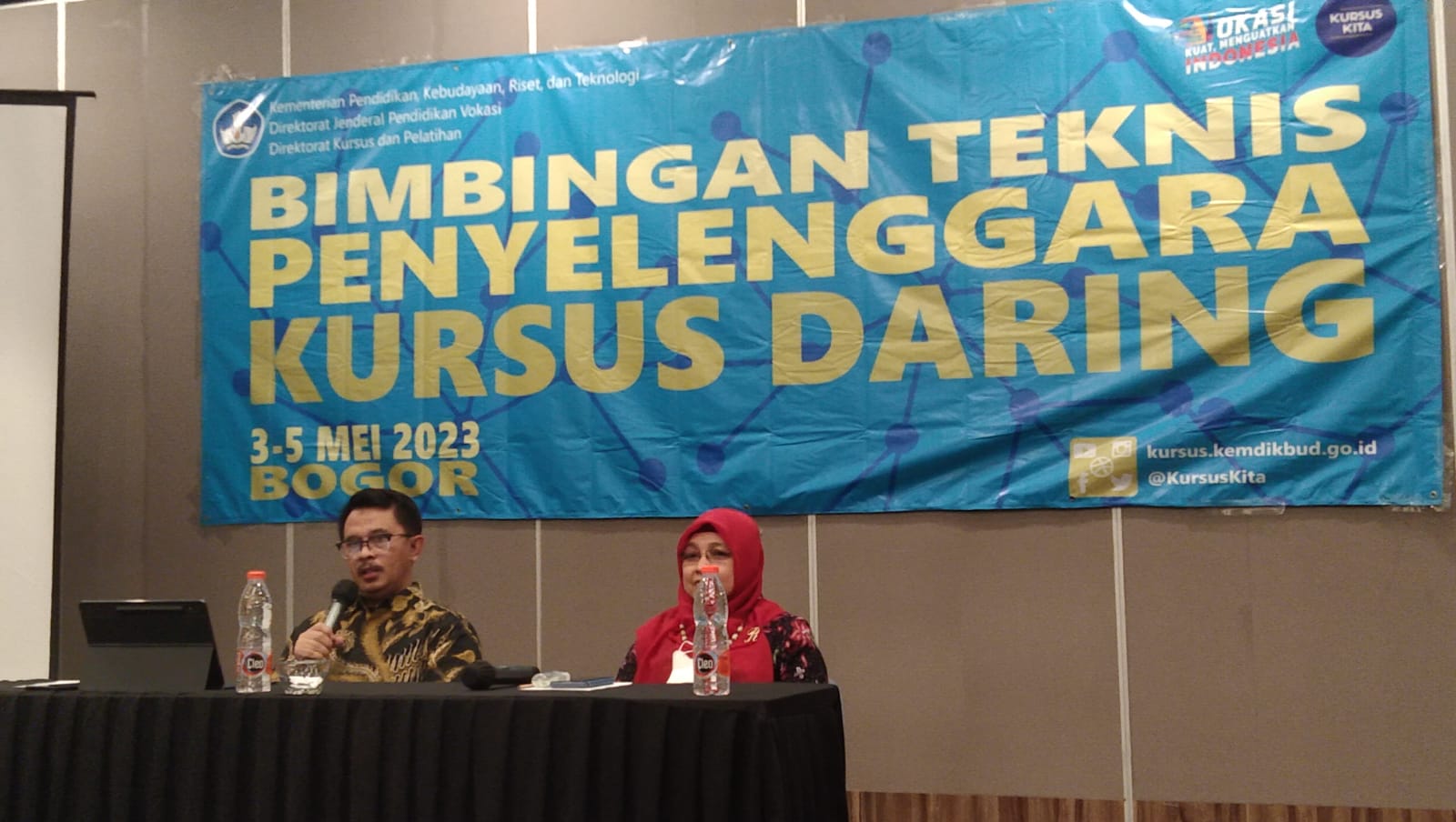 Direktur Kursus dan Pelatihan Indonesia diwakili Dr. Abdul